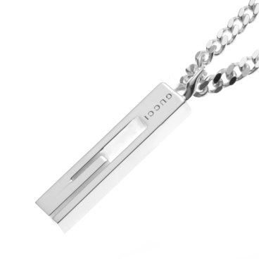 グッチ GUCCI Gモチーフ シルバー ネックレス ペンダント 225055 j8400 8106 シルバー 925 アクセサリー 男性 メンズ ギフト プレゼント 新品