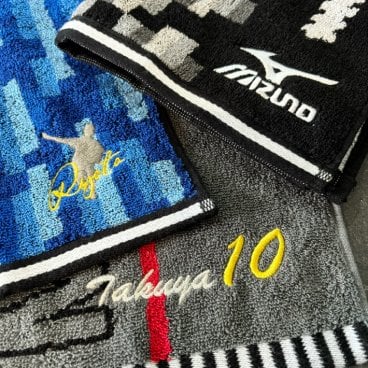 【名入れ 刺繍】Mizuno ミズノ ウォッシュタオル 34×35cm《選べる スポーツ デザイン》(名入れタオル 卒団 卒団記念品 部活 クラブ チームクラブ ギフト プレゼント 誕生日 ハンドタオル ミニタオル スポーツタオル 体育祭 学校祭 運動会 ブランドタオル)93/ 137
