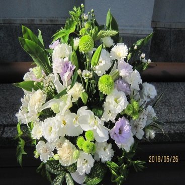 お供えアレンジ飛翔 フラワーアレンジメント お供え お悔やみ お盆・初盆 命日 ペットのお悔やみ