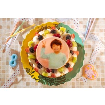 写真ケーキ フルーツタルト