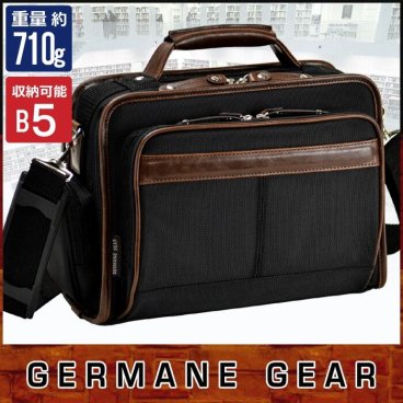 正規品 平野鞄 ひらのかばん ヒラノ GERMANE GEAR ショルダーバッグ メンズ 斜めがけ B5 横型 ビジネスショルダーバッグ 軽量 カジュアル メンズ ショルダーバック #33683 hira39 旅行 ギフト