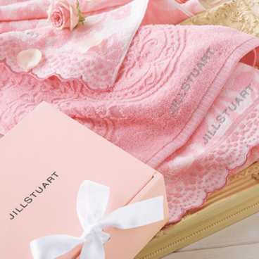JILLSTUART ジルスチュアート エレガンスフルール キュートで可愛いタオルギフト 10代 ティーンエイジャーにも人気のブランド