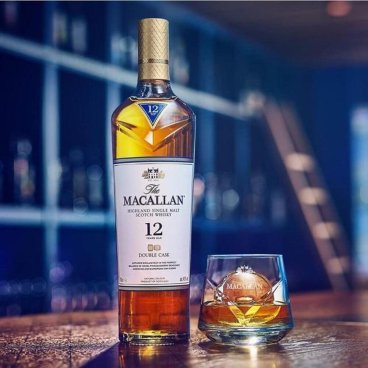 敬老の日【送料無料】【スコッチウイスキー】ザ マッカラン ダブルカスク 12年 700ml 化粧箱入り 高級 スコッチ シェリー お祝い 記念日 ラッピング 熨斗 送料無料(北海道、沖縄を除く)