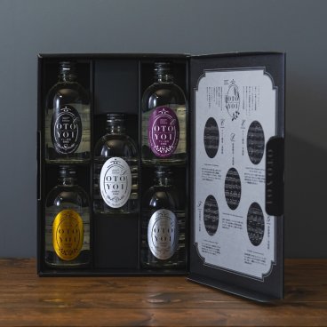 敬老の日【送料無料】【焼酎ミニボトルセット】 田苑 OTOYOI おとよい ミニボトル 5本 音楽仕込み 芋焼酎 麦焼酎 米焼酎 いも むぎ こめ ギフト セット 300ml 化粧箱入り 田苑酒造