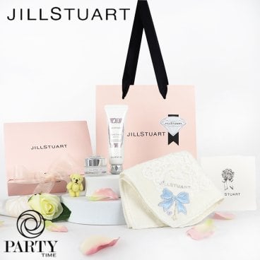 JILLSTUART(ジルスチュアート) 【ギフトセット】ミニくま付！ハンカチ＆ハンドクリーム＆リップバーム　ギフトセット　コスメ 化粧品 デパコス ギフト プレゼント ブーケ 高級　母の日 ホワイトデー クリスマス 誕生日 セット キット コフレ 感謝　彼女 年齢　20代　30代　40代　50代　記念日 就職祝い 入学祝い ママ