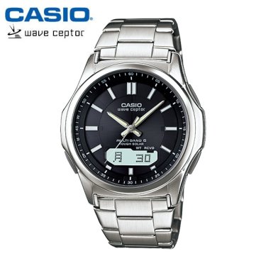 【カシオ・ソーラー電波時計】CASIO  ウェーブセプター ソーラー 電波 メンズ 腕時計 電波ソーラー WVA-M630Ｄ-1AJF MEN'S うでどけい 国内正規品