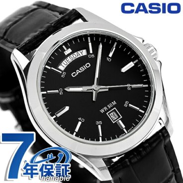カシオ チープカシオ CASIO クォーツ 電池式 MTP-1370L-1AV スタンダード 海外モデル メンズ チプカシ 腕時計 ブランド カシオ casio アナログ ブラック 黒