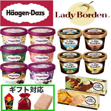 ハーゲンダッツ レディーボーデン コラボ セット アイスクリーム デザート スイーツ 贅沢 アイス クリーム ギフト お中元 お歳暮 誕生日 お祝い プレゼント まとめ買い 詰め合わせ 業務用 母の日 父の日 熨斗 包装 ラッピング 送料無料
