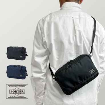 ポーター フラッシュ ショルダーバッグ 689-05940 吉田カバン PORTER メンズ レディース 斜めがけ 肩掛け ショルダー 大きめ ナイロン 軽量 軽い 大人 ブランド ミリタリー シンプル カジュアル 通勤 通学 旅行 トラベル A4 日本製 ギフト プレゼント 父の日 母の日