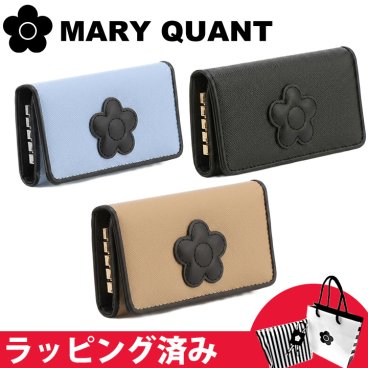 マリークワント マリクワ キーケース キーケース ギフト レディース デイジーパッチスナップ2 MARY QUANT クリスマス