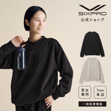 【SIXPAD】【正規品】MTG SIXPAD Recovery Wear Crewneck シックスパッド リカバリーウェア クルーネック S M L ブラック ウォームグレー 一般医療機器 疲労回復 スポーツ 血行促進 吸水速乾 公式 RC23 RCVR クリスマス プレゼント 母の日 父の日 敬老の日 ギフト プレゼント 誕生日 記念日