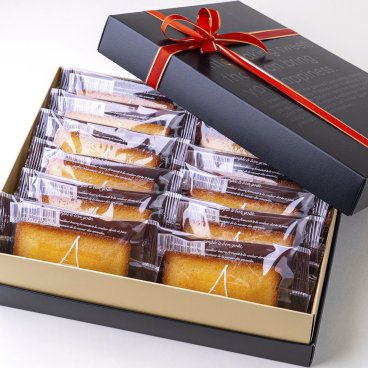 黄金のフィナンシェ 12個入｜個包装 国産発酵バター使用 焼き菓子｜ギフト 誕生日 内祝い お礼 手土産 お取り寄せ｜即日発送 翌日お届け 熨斗 ラッピング メッセージカード対応｜パリ・ドートンヌ