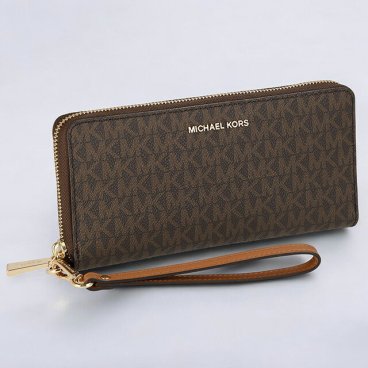 マイケルコース 長財布 メンズ レディース ブランド MICHAEL KORS 32F1GJ6E7B ダークブラウン