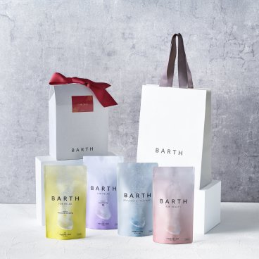 【新発売/ショッパー付き/ベストコスメ77冠】BARTH バスタブレット4種 Bathtablet Assortment Gift（入浴剤 ギフトボックス リラックスグッズ いやしグッズ 温浴美肌 誕生日 ホワイトデー 女性 男性 高級 記念日 おしゃれ 内祝い お祝い お礼 出産 美容 新生活 実用的)