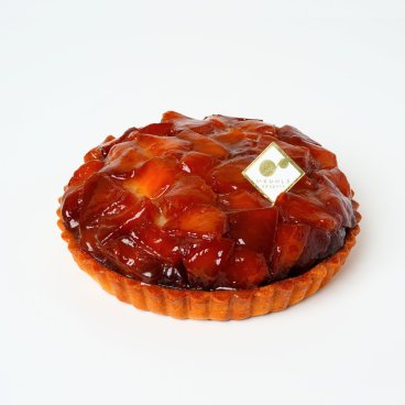 りんごのタルトタタン スイーツ ケーキ タルト 生地 長野県産 りんご フルーツ ホール 5号 15cm 配送 取り寄せ 冷凍 ギフト 贈り物 お中元 誕生日 バースデー 結婚 記念日 プレゼント 祝い お祝い お礼 お返し グルテンフリー 低糖質 糖質オフ