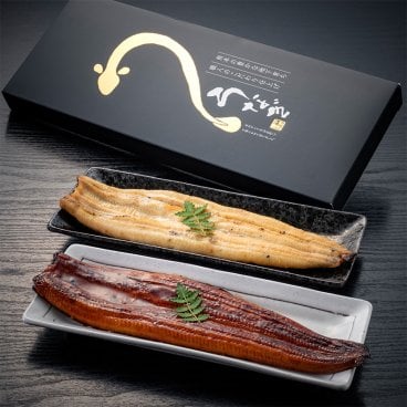 送料無料 国産うなぎの蒲焼き＆白焼き 食べきり 紅白ギフト 父の日 ギフト お中元 土用丑の日