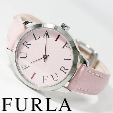FURLA フルラ 腕時計 LIKE LOGO R4251124504 レディース ピンク レザー 無料ラッピング可