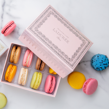 【公式】LADUREE ナポレオン・トロワ・ローズ マカロン8個入り