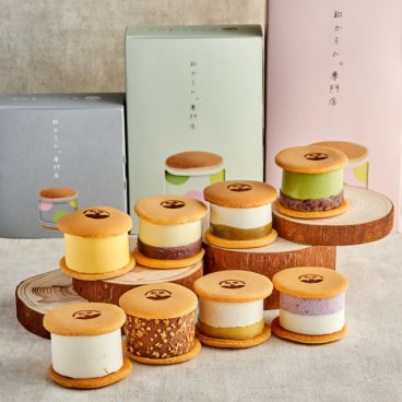 ギフトにオススメ！大阪市あきないグランプリ優秀賞受賞!!～新食感の生どら焼き～和かろん。12個入り～お中元にオススメ　どらやき　和菓子　お取り寄せ　スイーツ　お歳暮