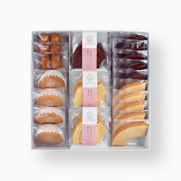 山形 米粉 お米の焼き菓子詰め合わせ（大） 個包装 無添加 グルテンフリー バウムクーヘン バームクーヘン フィナンシェ マドレーヌ ラスク ギフト お歳暮 内祝い お祝い お土産 手土産 お中元