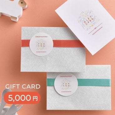 こどもと暮らし ギフトカード　5000円 フラワー 出産祝い・入学祝いなどに