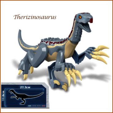 恐竜 おもちゃ 恐竜レゴ 大きなサイズ テリジノサウルス 鋭い爪 爪の長い レゴブロック LEGO ジュラシックワールド レゴ互換品 誕生日 クリスマス