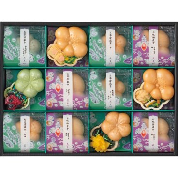 京都・辻が花　お茶漬・お吸物最中詰合せ（１２食）YT-40  プレゼント おしゃれ のし包装無料