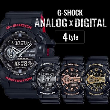 【選べる４モデル】【訳ありボックス アウトレット】CASIO G-SHOCK Gショック ジーショック カシオ 時計 メンズ 父の日 腕時計 手表 タフネス 耐衝撃構造 アナデジ GA-400シリーズ 海外モデル ビジネス 男性 誕生日 ギフト 成人 卒業 入学