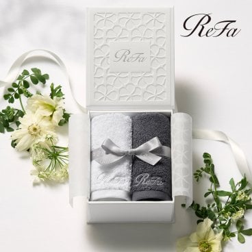 【ReFa 公式】正規品 ReFa HAND TOWEL PAIR SET リファハンドタオル2枚セット