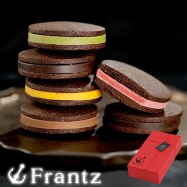 神戸フランツ KITEKI クッキーショコラサンド 6種アソート 6枚入 【手提げ袋付】 手土産 誕生日 敬老の日 チョコ スイーツ ギフト 洋菓子 プレゼント お取り寄せ クッキー クッキーサンド おしゃれ のし 詰め合わせ 高級 内祝い 個包装 お返し
