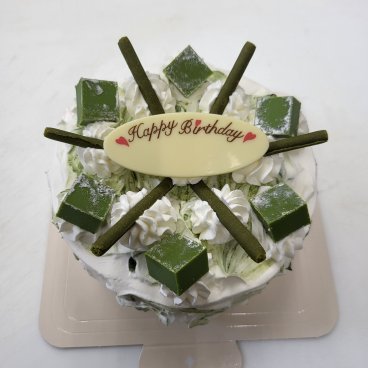 抹茶の生チョコざんまいホールケーキ 5号　6号　誕生日　ケーキ　デコレーション　プレゼント　ギフト　バースデーケーキ　メッセージ