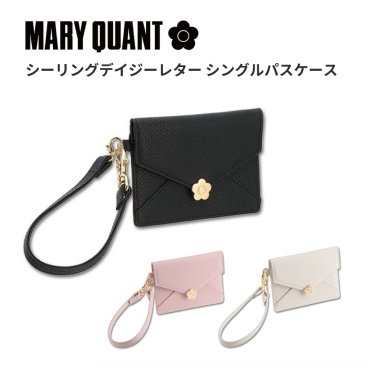 【公式】MARY QUANT マリークヮント シーリングデイジーレターシングルパスケース 