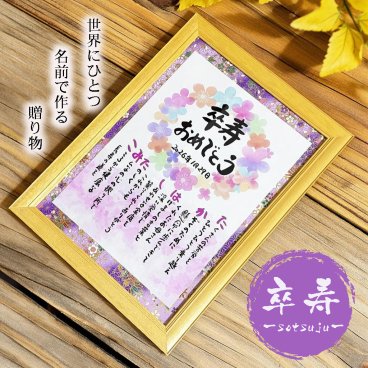 卒寿祝い 卒寿プレゼント 90歳お祝い 名前 ポエム  名前 詩【フルネーム～お二人用】 オーダーメイド ダイヤモンド婚式 還暦  喜寿 傘寿 米寿 喜寿 卒寿 百寿 退職 名前ポエム 名前ギフト詩 お名前ポエム 名前入りポエム ネームポエム ありがとう