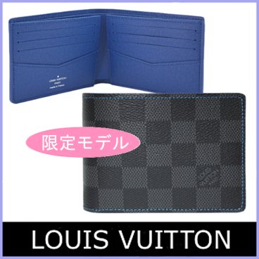 【超レア・入手困難】ルイヴィトン 財布 メンズ 二つ折り財布 ポルトフォイユ・スレンダー ダミエ 財布メンズ N64033 LOUIS VUITTON ビトン ブランド ギフト プレゼント【送料無料】