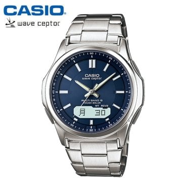 【カシオ・ソーラー電波時計】CASIO  ウェーブセプター ソーラー 電波 メンズ 腕時計 電波ソーラー WVA-M630Ｄ-2AJF MEN'S うでどけい 国内正規品