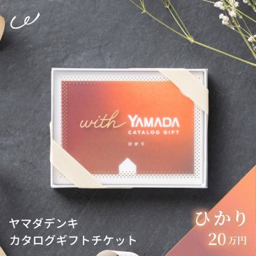 【複数選べる】ヤマダデンキ カタログギフトチケット【ひかり】還暦祝い 結婚祝い 引っ越し祝い プレゼント 両親 父 母 子ども 息子 娘 ラッピング無料 ギフト 父の日 2026 プレゼント