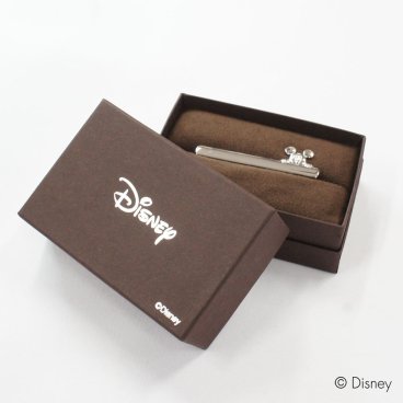 ディズニー／タイバー (ひょっこり/ミッキー BOX付) プレゼント ギフト ディズニー ブランドネクタイ  キャラクター タイバー ネクタイピン 送料無料  DPWa-09