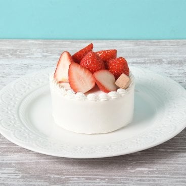 いちごショートケーキ（わんちゃん用）【Mサイズ】【無料メッセージカード付】