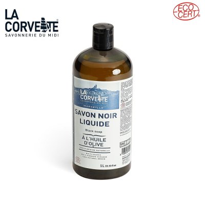 LA CORVETTE ラ コルベット サボン ノワール リキッド オリーブ 1000ml