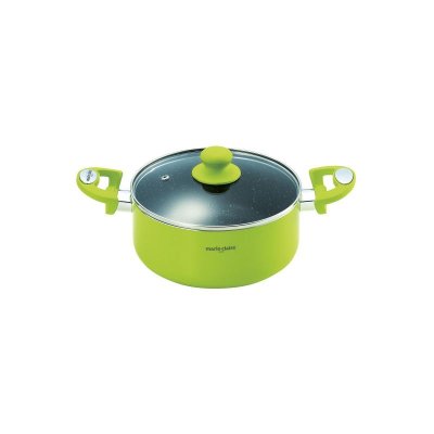 【ギフト対応無料】マリ・クレール カラーズ アルミ両手鍋20cm (MC-075R) ※送料無料(北海道・沖縄は除く)
