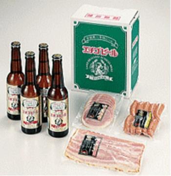エチゴビール　ソーセージ詰め合わせギフト　日本酒/父の日　お父さん/プレゼント