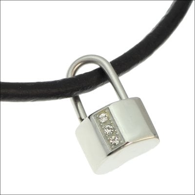 【誕生日ギフト】 ステンレス ペンダントトップ パッドロック 南京錠 ご褒美 母の日ギフト 自分へのご褒美 プレゼント ジーラブ
