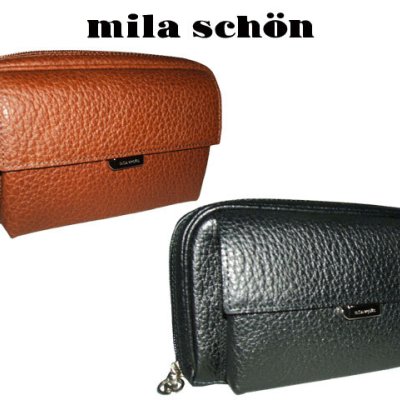正規品 メンズ レディース ミラショーン mila schon 日本製 MADE IN JAPAN [ＮＥＲＯ] ネロ牛革ミニセカンドバッグ ビジネス 牛革 197214 ikt02 旅行 ギフト