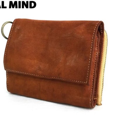 正規品 メンズ レディース REAL MIND リアルマインド 日本製 フォロ・ウォレット 馬革ヌメ2つ折り財布 AF0309 lily19 旅行 ギフト