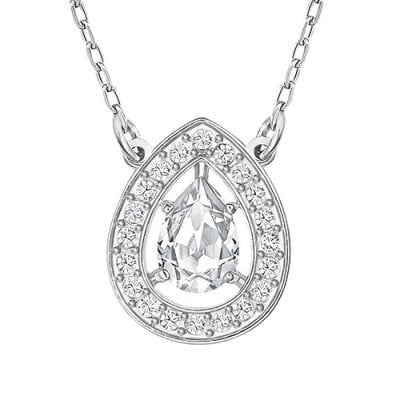 SWAROVSKI スワロフスキー ネックレス レディース Attract Light 5181007 CZWH CRY RHS NECKLACE