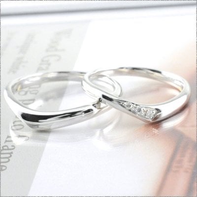 ペアリング プラチナ 安い 結婚指輪 マリッジリング ダイヤモンド Pt900 ペア 2本 セット ダイヤ 0.03ct メンズ レディース 指輪 ホワイトデー