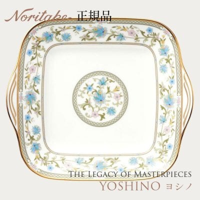ヨシノ YOSHINO 28.5cmスクエアプレート 〈9983J/T59847〉 ノリタケ 正規品 大皿 盛り皿 結婚祝い プレゼント ギフト