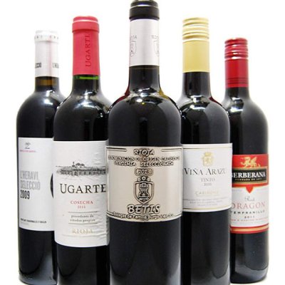 ★ 送料無料 ★ 厳選スペイン赤ワインセット  ( 750ml×５本 )  【 5本セット 】 【 スペイン 赤ワイン 】 【 2669 】