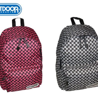 正規品 OUTDOOR PRODUCTS アウトドア プロダクツ スクール 新学期 学生 旅行 リュック デイパック リュック デイパックサック ディバッグ ワールドピース ユリ柄 odll-01 rowa12 旅行 ギフト