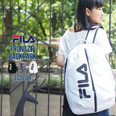  FILA フィラ リュック メンズ レディース バックパック デイパック 大容量 アウトドア 夏 おしゃれ 人気 ブランド ビジネスバッグ pc パソコン タブレット ipad 収納 A4 男女兼用 通学 通勤 黒 白 グレー シンプル スポーツ outfit ギフト 敬老の日 プレゼント ギフト